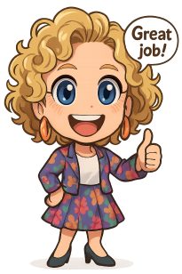 Character sample great job